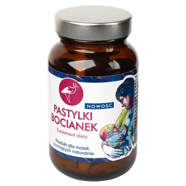 Iamed, Pastile Bocianek pentru mamele care alăptează în mod natural, 45 pastiluțe — preț și oferte