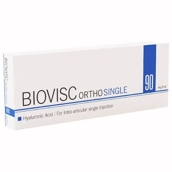 Biovisc Ortho, 90 mg/ 3 ml, soluție injectabilă, seringă 3 ml x 1 fiolă — preț și oferte