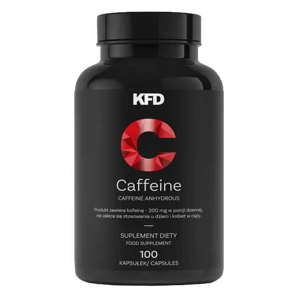 KFD Caffeine, cafeină 200 mg, 100 capsule — preț și oferte