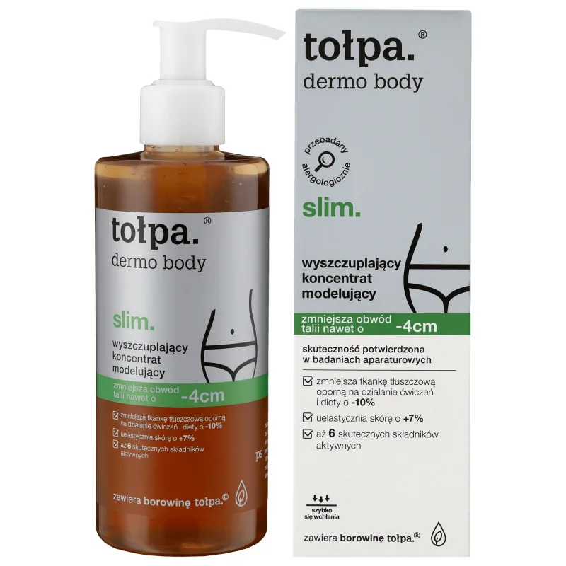 Tolpa Dermo Body Slim, Concentrat de slăbire și modelare, 250 ml — preț și oferte