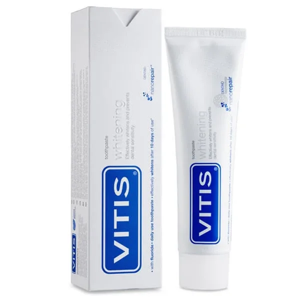 Vitis Whitening, pastă de dinți, albire, 100 ml — preț și oferte