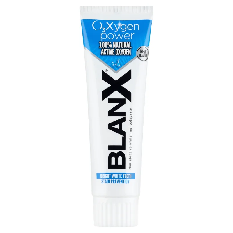 BlanX O3X, pastă de dinți albitoare cu oxigen activ 75 ml — preț și oferte