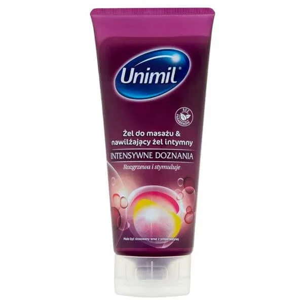 Unimil Intensive Sensations, gel hidratant pentru masaj intim, 200 ml — preț și oferte