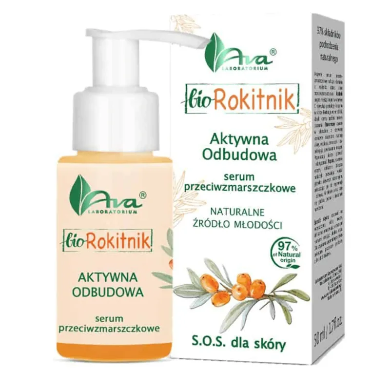 AVA Bio Sea Buckthorn, Active Recovery, Ser antirid, 50 ml — preț și oferte