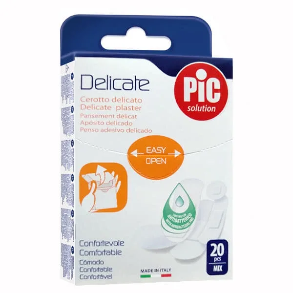 Pic Solution Assorted, pansamente, antibacteriene, Mix, 20 bucăți — preț și oferte