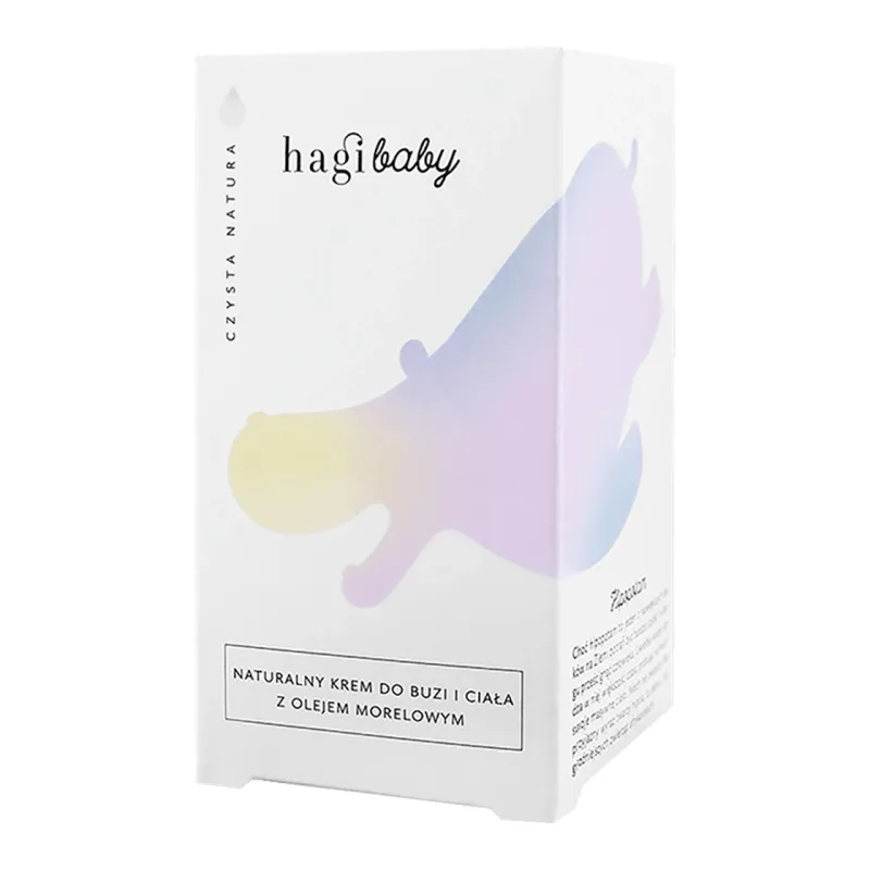 Hagi Baby, cremă naturală pentru față și corp cu ulei de caise, 50 ml — preț și oferte
