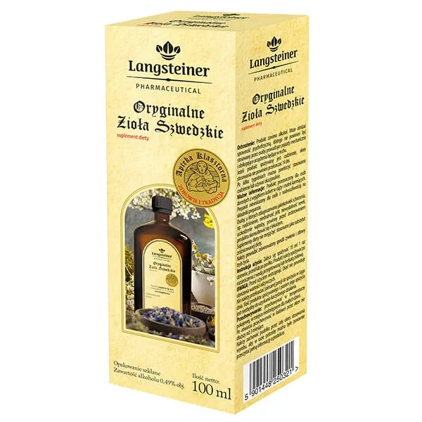 Langsteiner Original Swedish Herbs, 100 ml — preț și oferte
