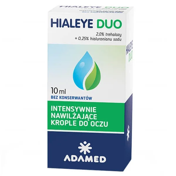 Hialeye Duo, picături intens hidratante pentru ochi, 10 ml Adamed — preț și oferte