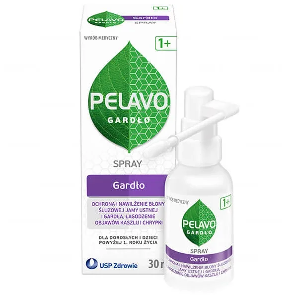 Pelavo Throat, spray pentru copii cu vârsta peste 1 an și adulți, 30 ml USP — preț și oferte