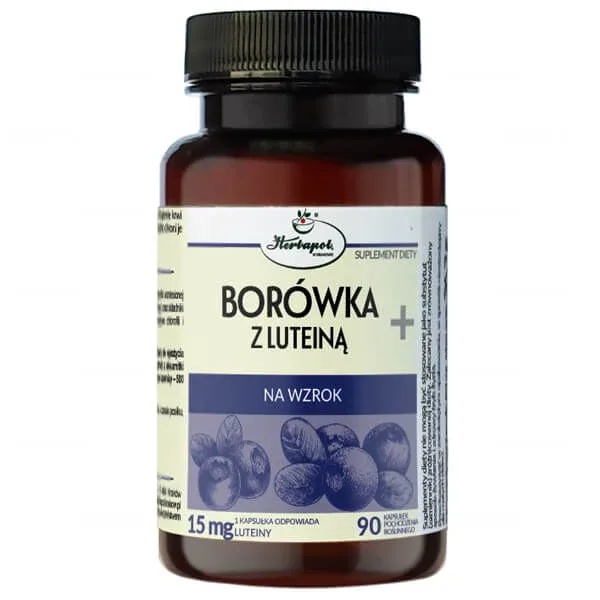 Herbapol Blueberry cu Lutein+, 90 capsule — preț și oferte