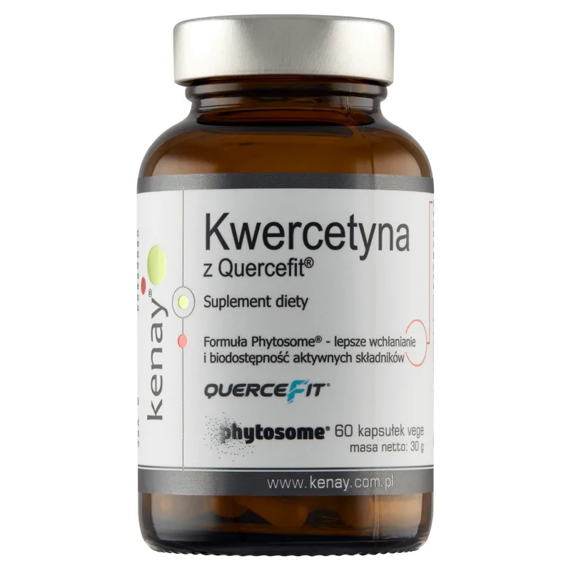 Kenay Quercetin cu Quercefit, 60 capsule vegetale — preț și oferte