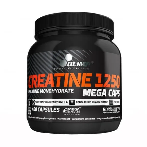 Olimp Creatine 1250 Mega Caps, 400 capsule Olimp Labs — preț și oferte