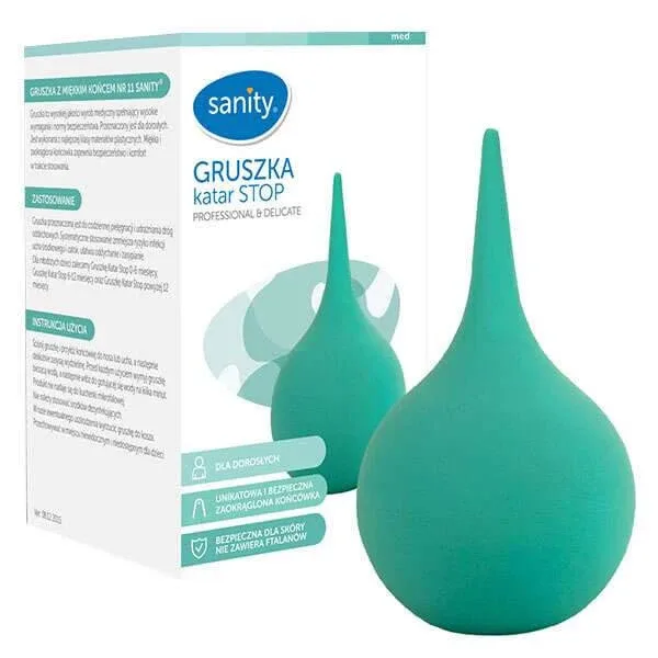 Sanity Catarrh Stop, pară pentru adulți, nr. 11, cu vârf moale — preț și oferte