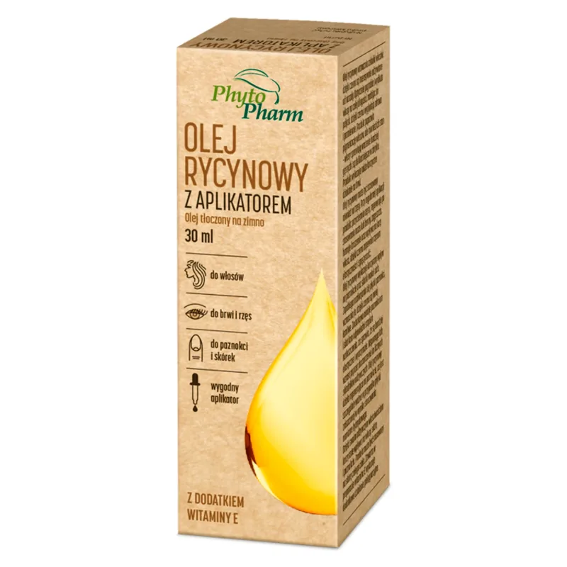 Phytopharm, ulei de ricin cu aplicator, 30 ml — preț și oferte