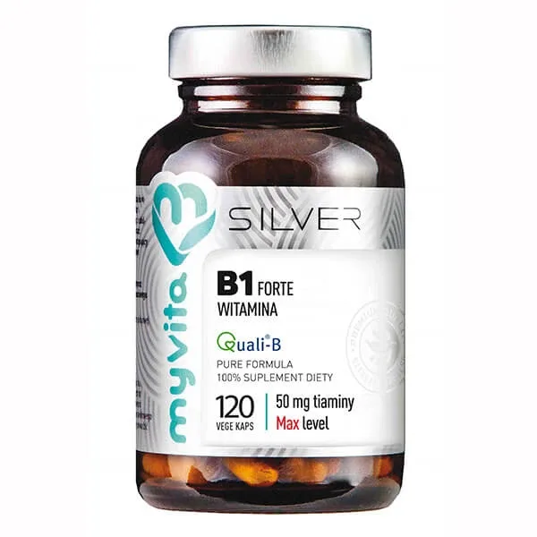 MyVita Silver, Vitamina B1 Forte, 120 capsule — preț și oferte