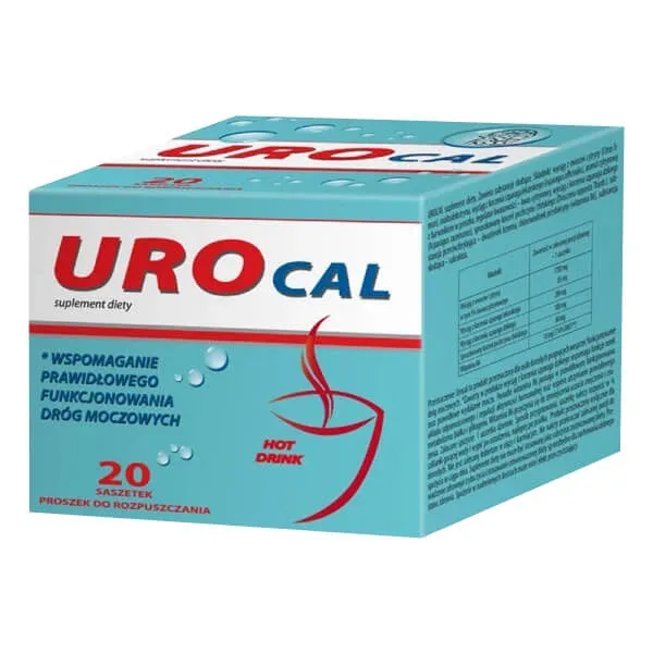 Urocal, pulbere, 20 plicuri — preț și oferte