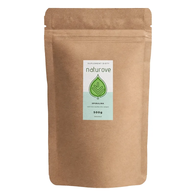 Naturove Spirulina, pulbere, 500 g — preț și oferte
