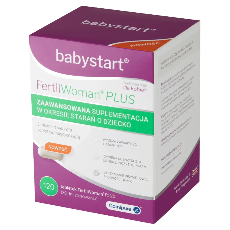 Babystart FertilWoman Plus, 120 comprimate — preț și oferte
