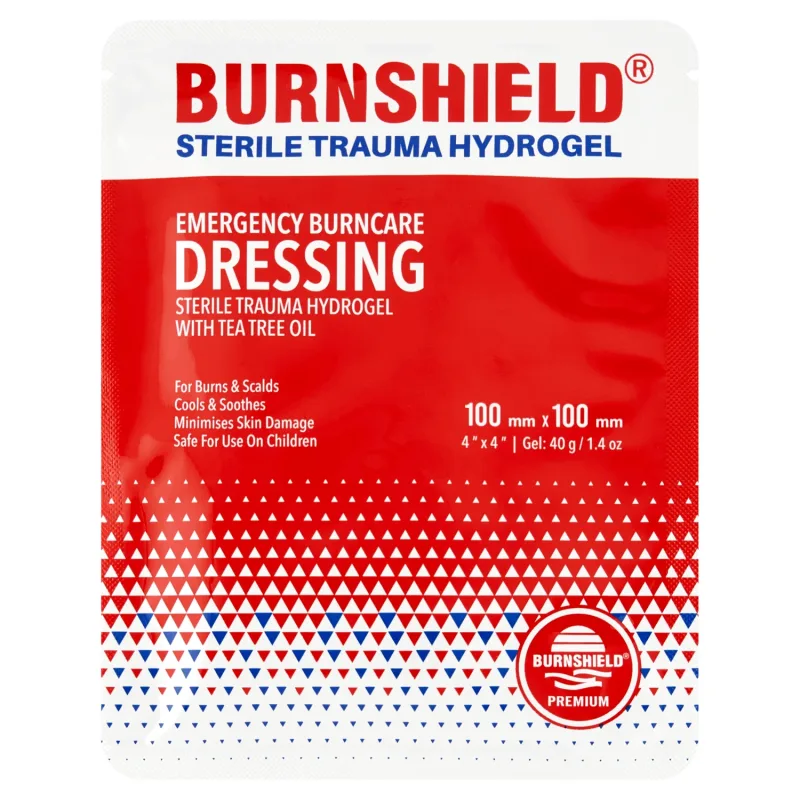 Burnshield, pansament hidrogel pentru arsuri, 10 x 10 cm, 1 buc — preț și oferte