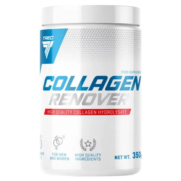 Trec, Colagen Renover, aromă de căpșuni și banane, 350 g — preț și oferte