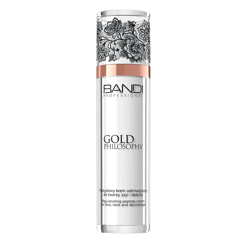 Bandi Gold Philosophy, cremă peptidă de întinerire pentru față, gât și decolteu, 50 ml — preț și oferte