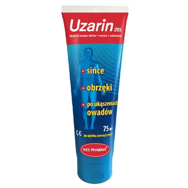 Gel Uzarin, gel de îngrijire și calmare pentru zonele traumatizate, 75 ml — preț și oferte