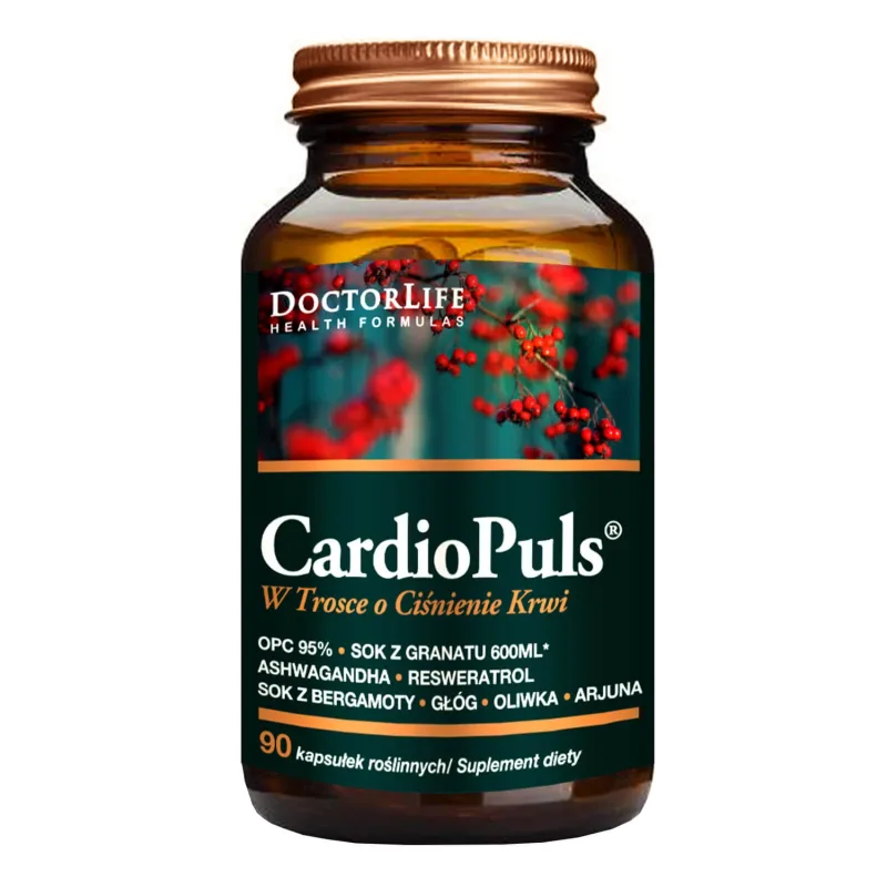 Doctor Life CardioPuls, 90 capsule vegetariene — preț și oferte
