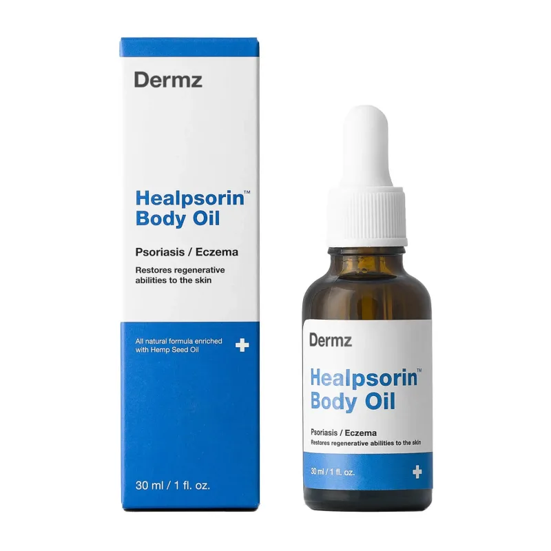 Healpsorin, ulei de cânepă pentru corp și față pentru psoriazis și dermatită atopică, 30 ml — preț și oferte