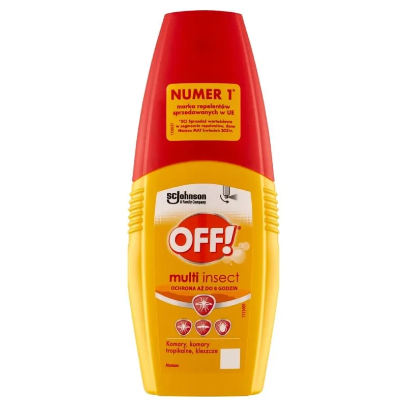 OFF! Multi Insect, pulverizator repelent de insecte, cu icaridină 20%, 100 ml — preț și oferte