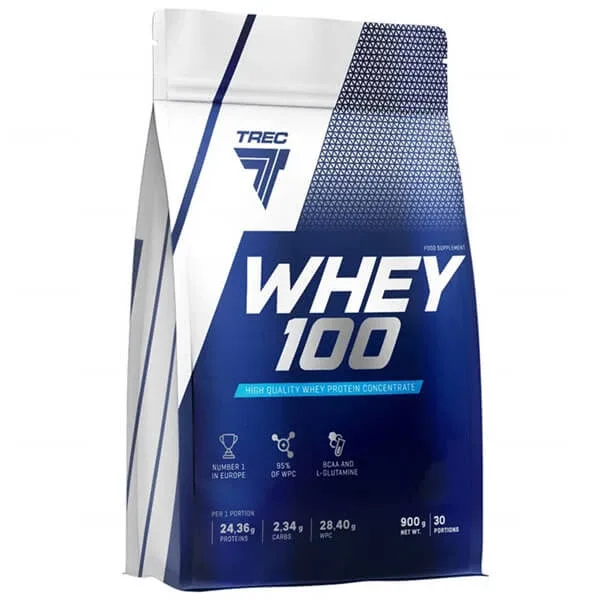 Trec Whey 100, aromă de ciocolată, 900 g — preț și oferte