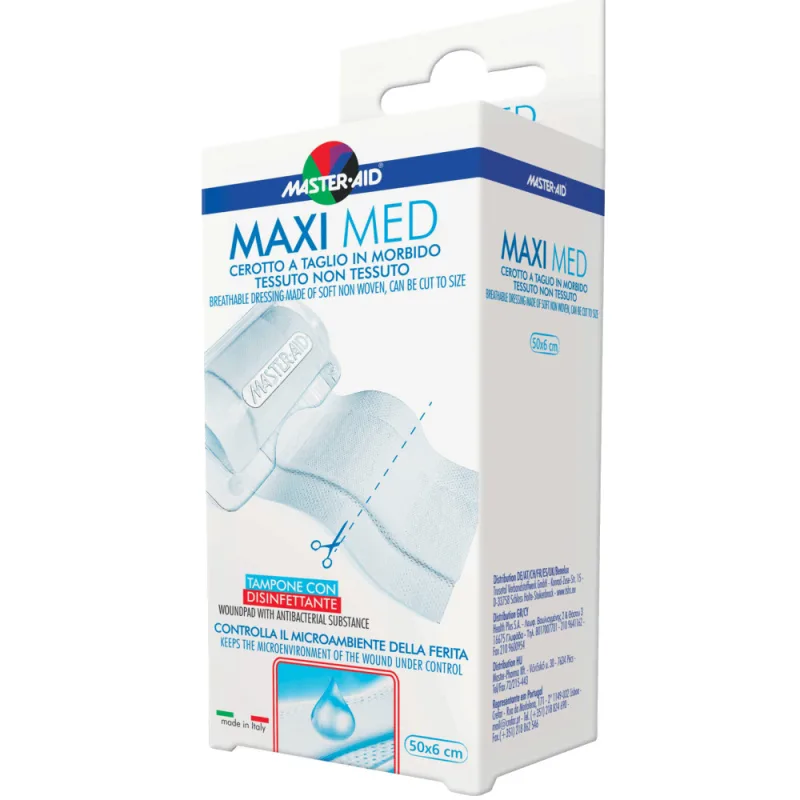 MASTER-AID Maxi Med pansament rola 50x6cm Origomedical — preț și oferte