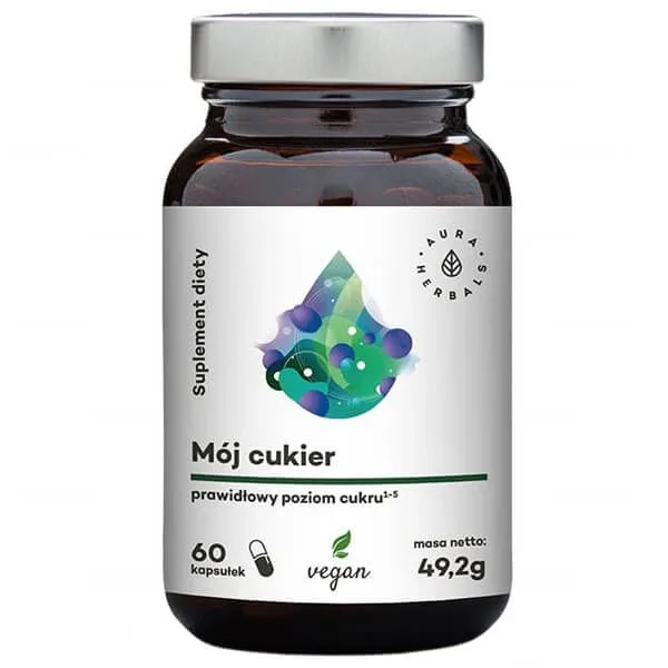 Aura Herbals My Sugar, 60 capsule vegane — preț și oferte