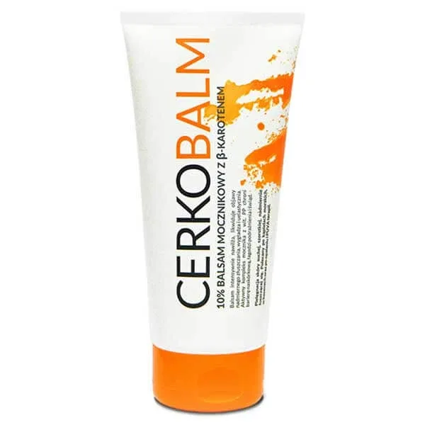 Cerkobalm, loțiune 10% uree cu niacinamidă și beta-caroten, piele uscată, 200 ml — preț și oferte
