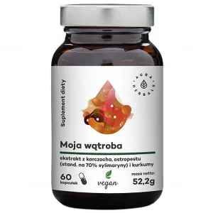Aura Herbals Ficatul meu, 60 capsule vegane