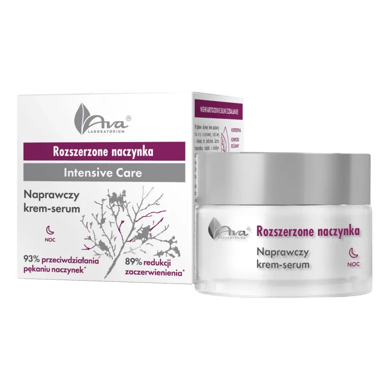 AVA Dilated Vessels, cremă de noapte reparatoare-serum, 50 ml — preț și oferte