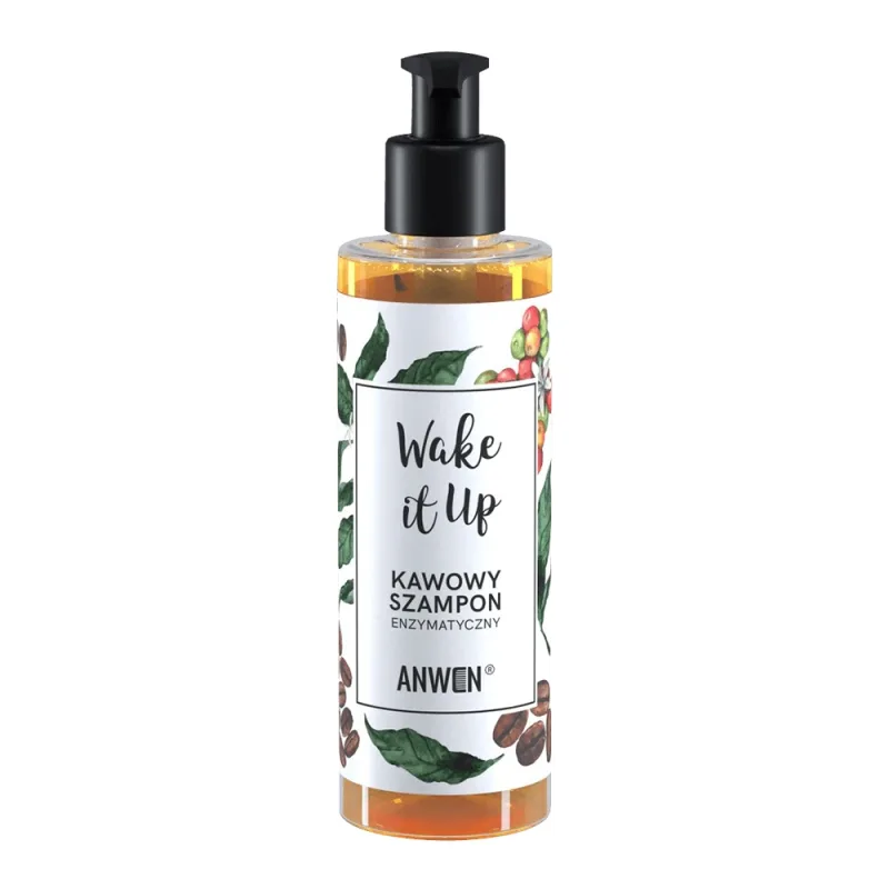 Anwen Wake It Up, șampon cu enzime de cafea, 200 ml — preț și oferte