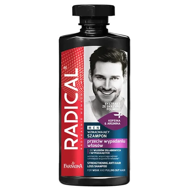 Farmona Radical Men, șampon de întărire împotriva căderii părului, 400 ml — preț și oferte