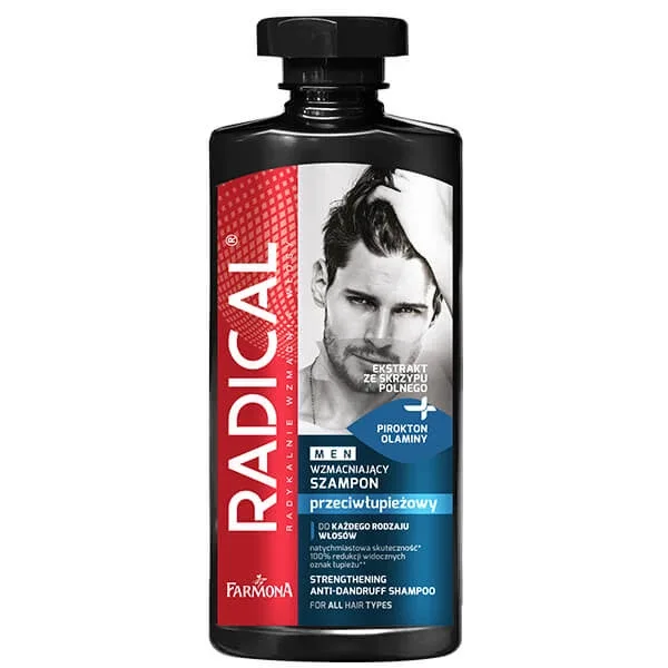 Farmona Radical Men, șampon de întărire anti-mătreață, 400 ml — preț și oferte