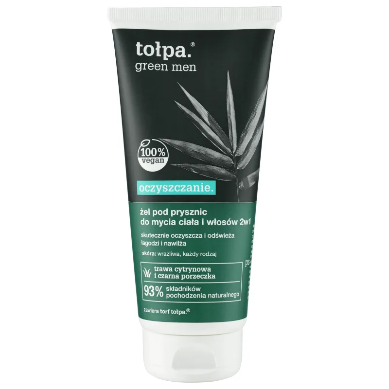 Tolpa Green Men Gel de duș de curățare pentru corp și păr 2în1, 200 ml — preț și oferte