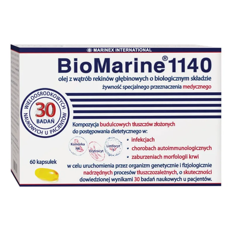 BioMarine 1140, 60 capsule Marinex — preț și oferte