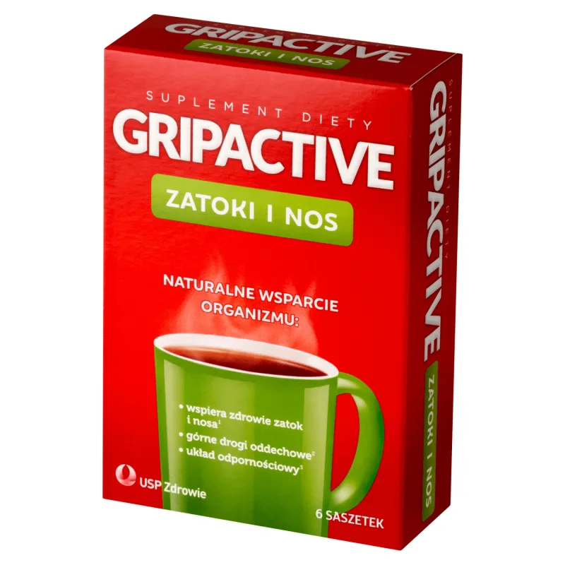 Gripactive Sinusuri și nas, 6 pliculețe — preț și oferte
