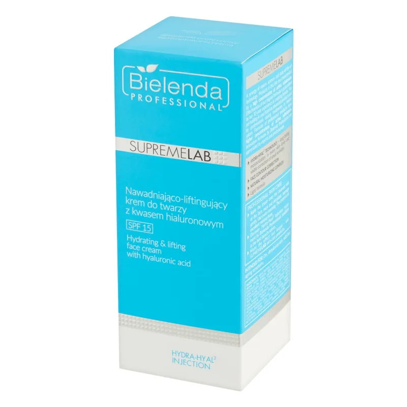 Bielenda Professional SupremeLAB Hydra-Hyal2, cremă de față hidratantă și lifting cu acid hialuronic, 50 ml — preț și oferte