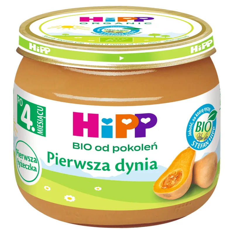 HiPP First Vegetable Bio First Pumpkin, după 4 luni, 80 g — preț și oferte