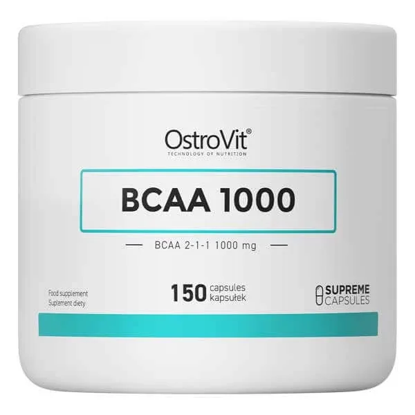 Ostrovit BCAA 1000, BCAA 2-1-1 1000 mg, 150 capsule — preț și oferte