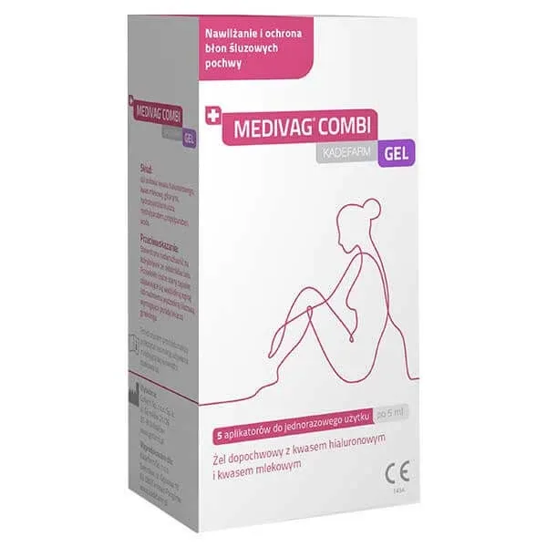 Medivag Combi Gel, gel vaginal, 5 ml x 5 aplicatoare — preț și oferte
