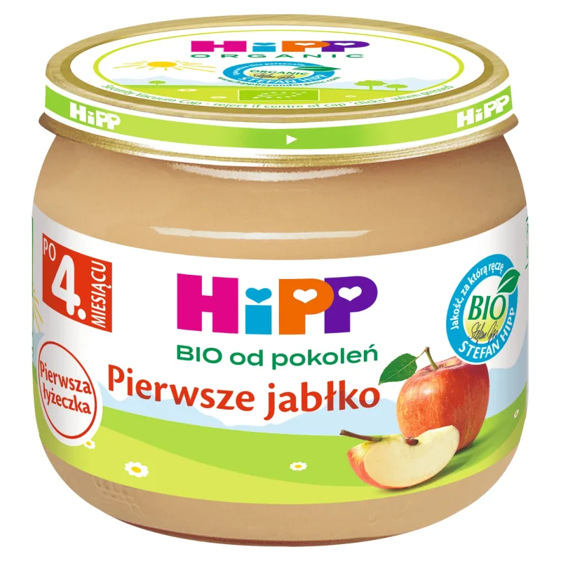 HiPP Fruit Bio Primele mere, după 4 luni, 80 g — preț și oferte