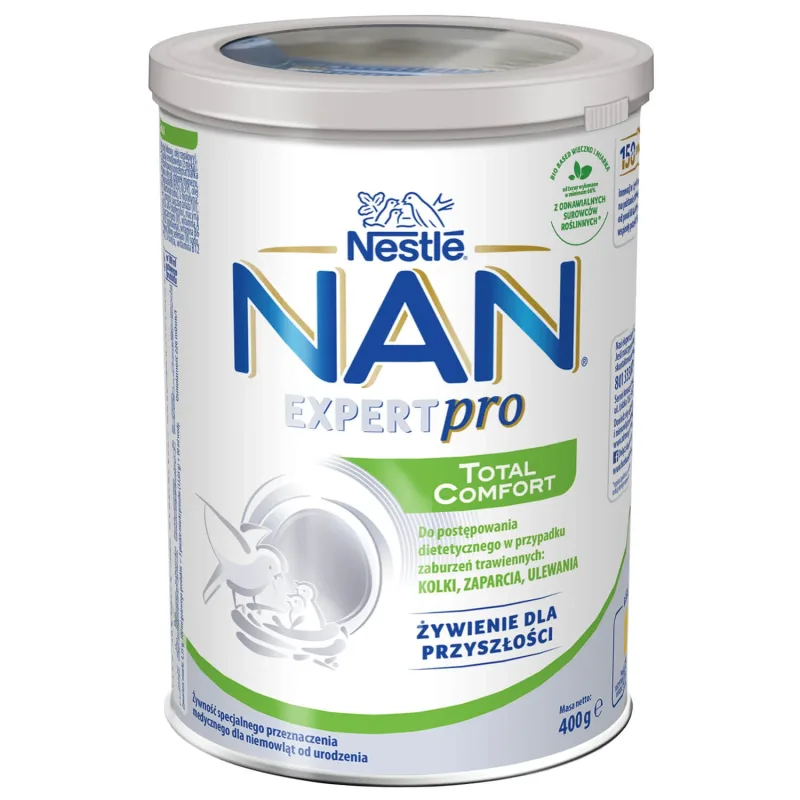 Nestle NAN Expertpro Total Comfort, pentru tulburări digestive la sugari de la naștere, 400 g — preț și oferte