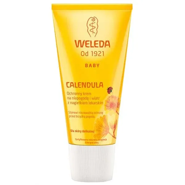 Weleda Calendula, cremă de protecție pentru copii, pentru vânt și vreme rea, cu calendula, 30 ml — preț și oferte