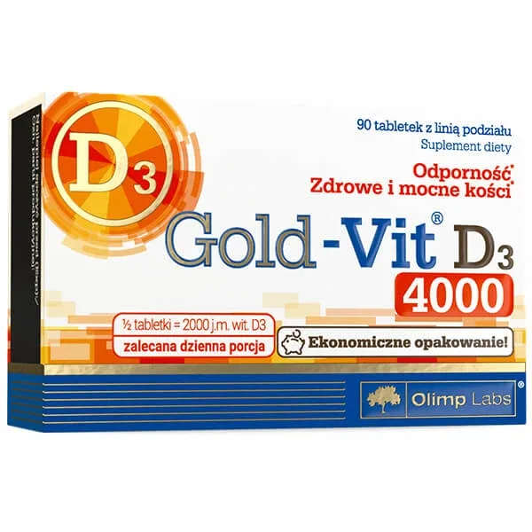 Olympus, Gold-Vit D3 4000 UI, 90 comprimate Olimp Labs — preț și oferte