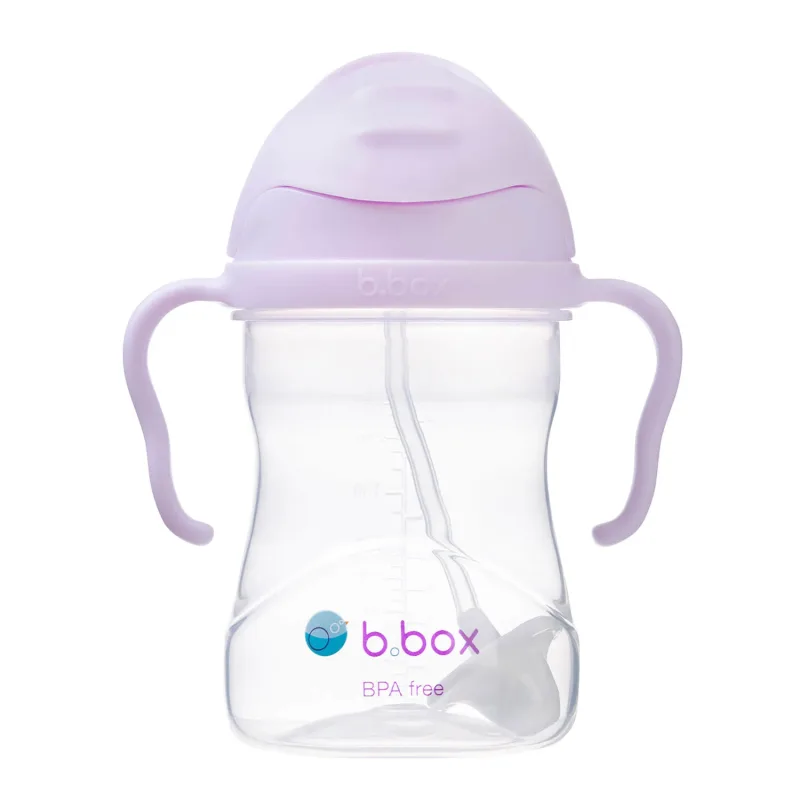 B.Box, sticlă cu pai, Gelato Boysenberry, de la 6 luni, 240 ml — preț și oferte
